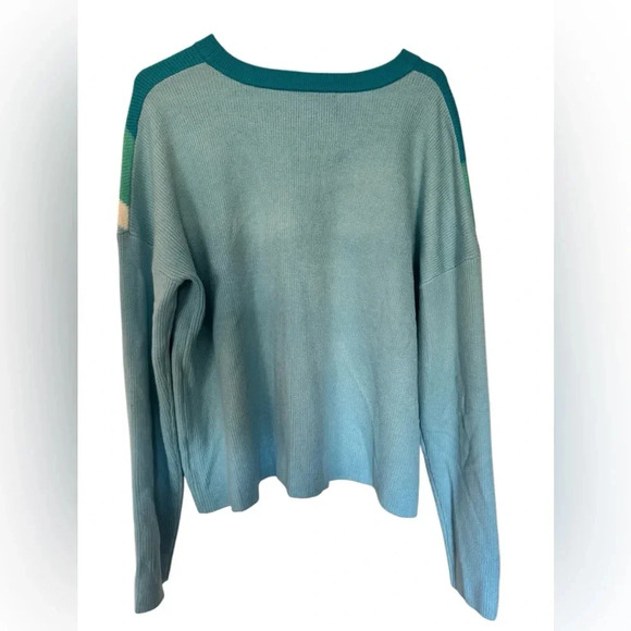 Lilly Pulitzer Rivka Sweater - Ravello Blue Chevron StripeSize XL - Picture 11 of 15